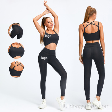 Palea set di abbigliamento attivo di fitness all&#39;ingrosso